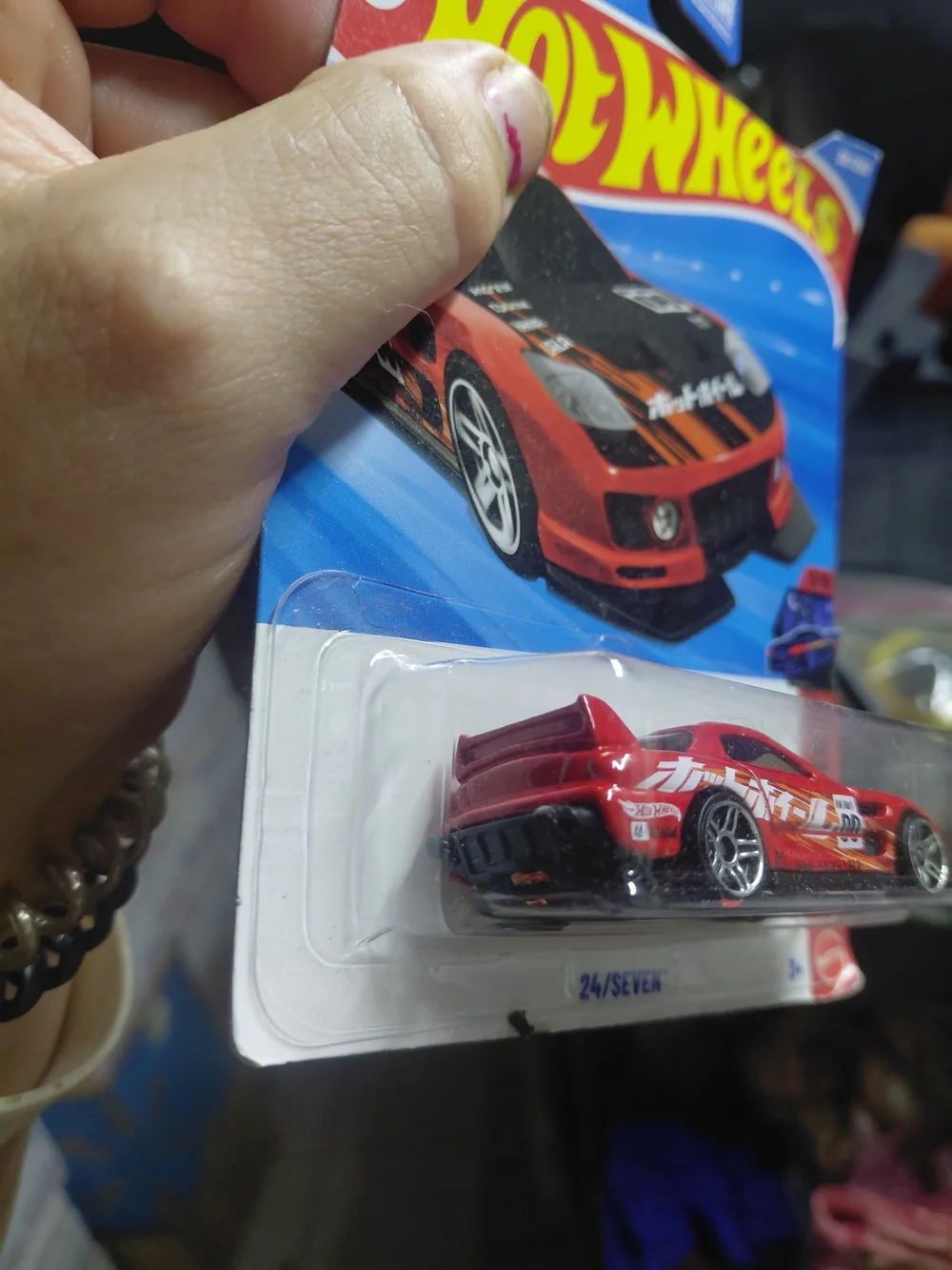 The Hot Wheels 24/Seven Nightspeed is a 1:64 scale diecast car modeled after tun